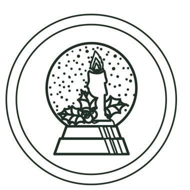 Mum Noel sezon tasarım