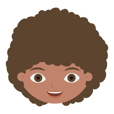 İzole çocuk karikatür tasarım