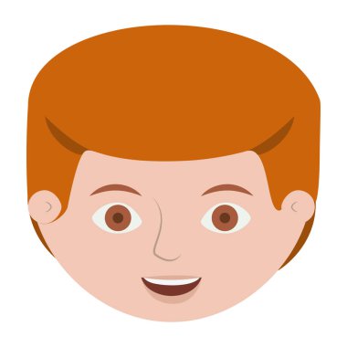 İzole çocuk karikatür tasarım