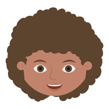 İzole çocuk karikatür tasarım