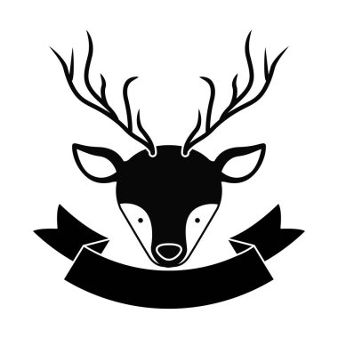 Ren geyiği Noel sezon tasarım