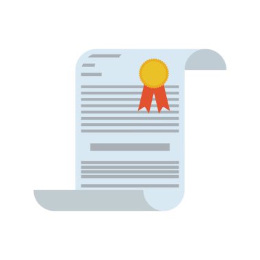 İzole diploma mezuniyet tasarım