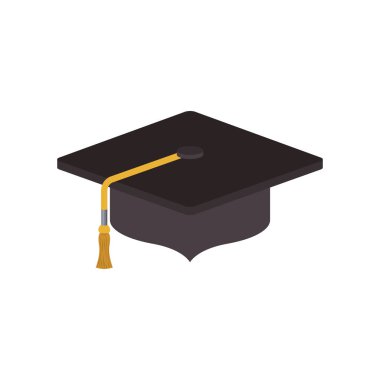 İzole mezuniyet cap tasarım