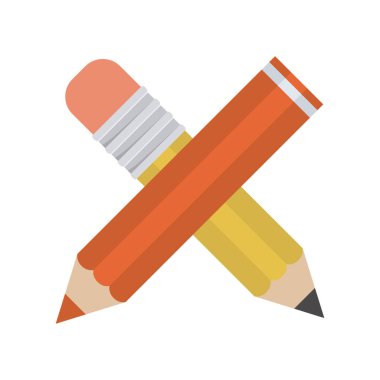 Okul konsept tasarım izole kalem