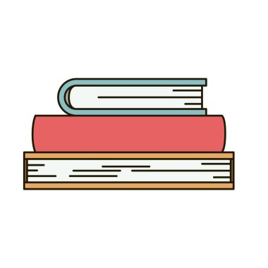 İzole kitap nesne tasarımı