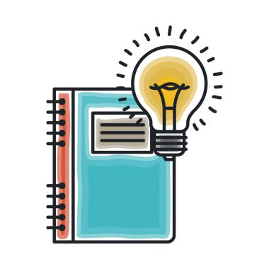 İzole büyük fikir çizmek tasarım