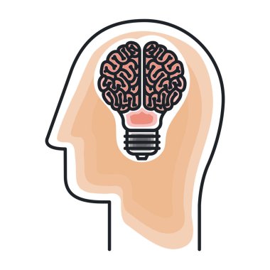 İzole büyük fikir çizmek tasarım