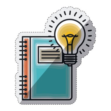 İzole büyük fikir çizmek tasarım