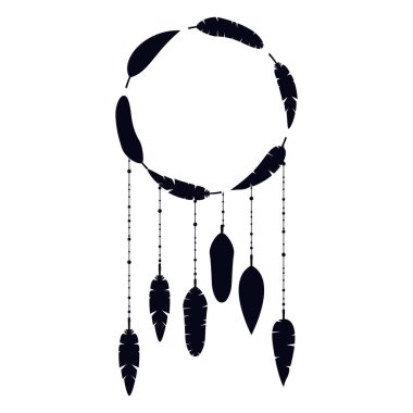 Tüy tüy ve daire izole