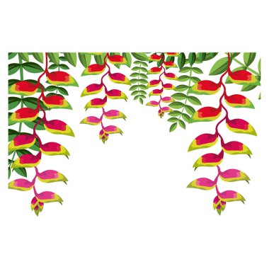 İzole yaprakları dekorasyon