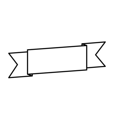 İzole şerit dekorasyon