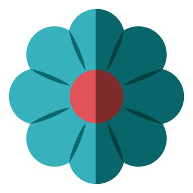 İzole çiçek dekorasyon