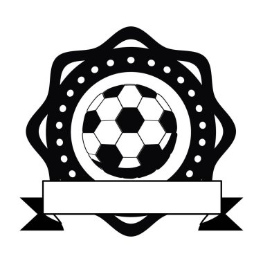 İzole topu futbol tasarım