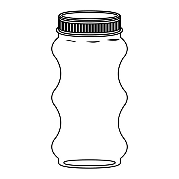 孤立的梅森罐设计 — 图库矢量图片