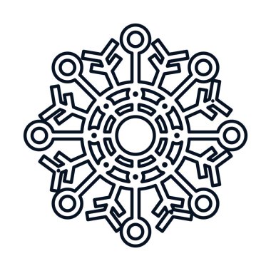 Kar tanesi Noel sezon tasarım