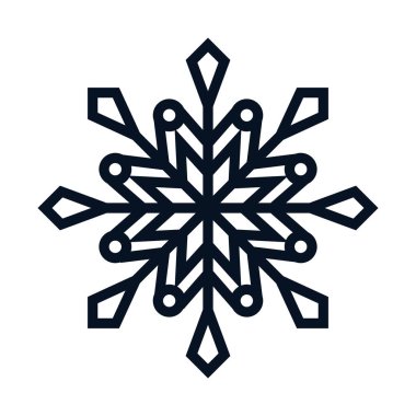 Kar tanesi Noel sezon tasarım