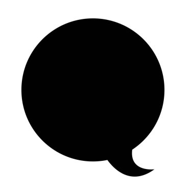 İletişim izole kabarcık tasarımı