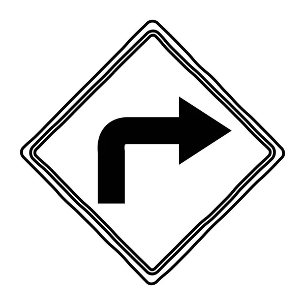 Дизайн обособленных дорожных знаков — стоковый вектор