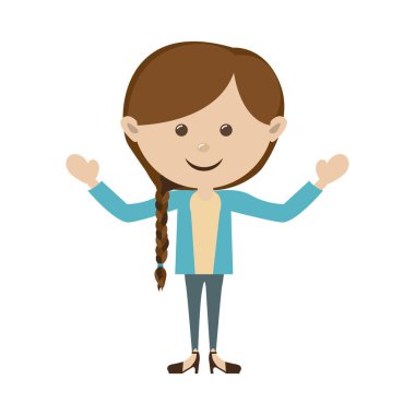 kadın karakteri simge görüntüsü