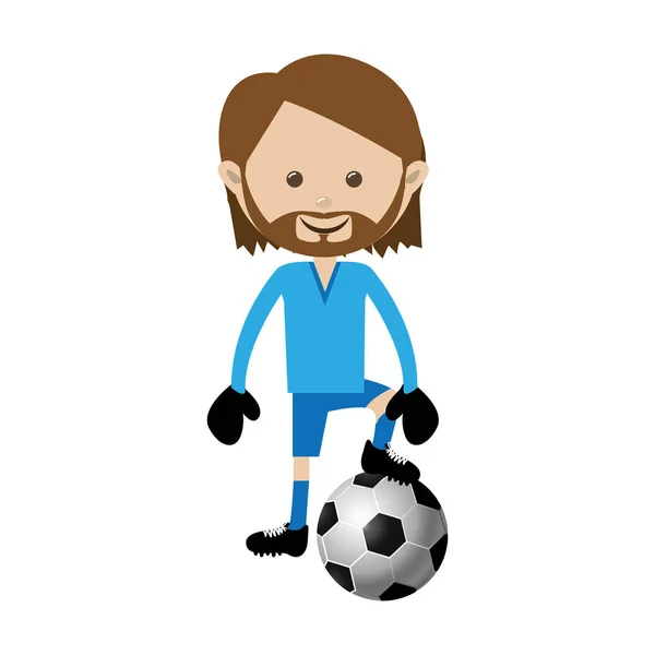 Football soccer icon image — Stock Vector