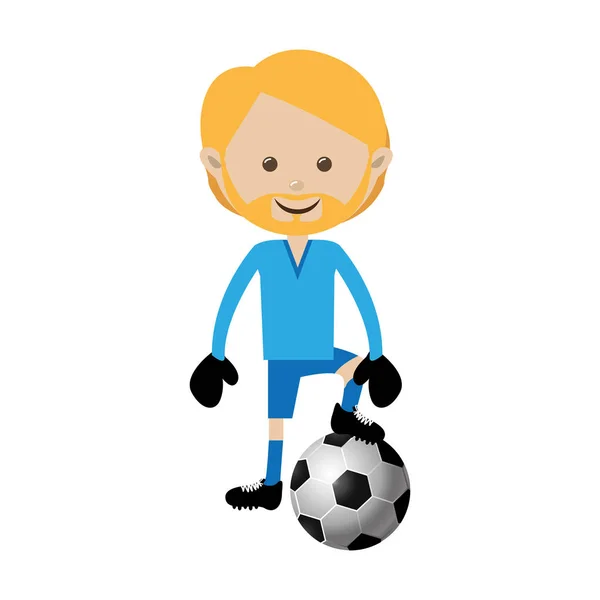 Football soccer icon image — Stock Vector