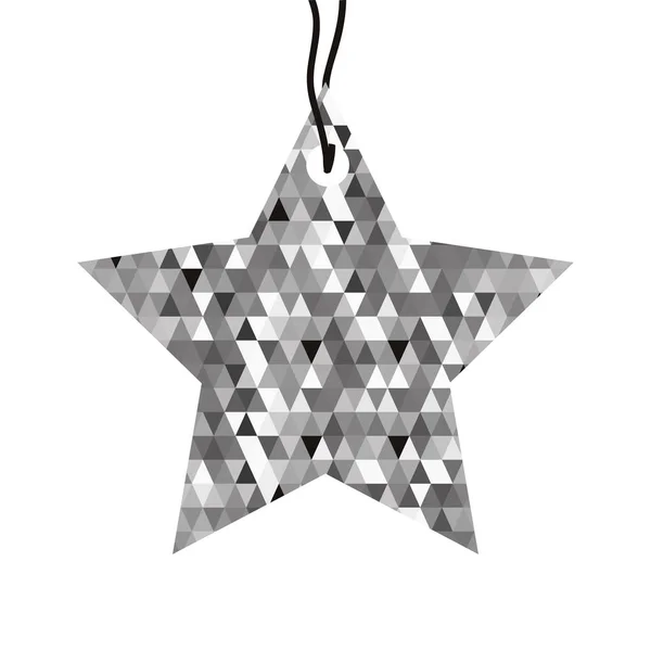 Star ornament icon image — Stock Vector