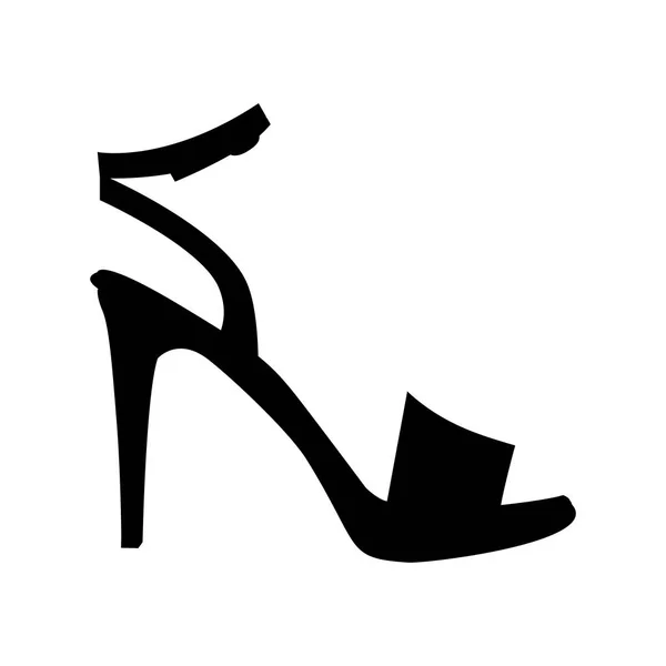 Imagen icono del zapato — Vector de stock