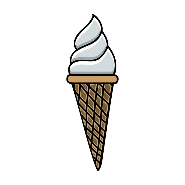 Иконка мороженого — стоковый вектор