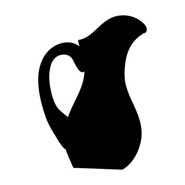 Image d'icône de cruche remplie — Image vectorielle
