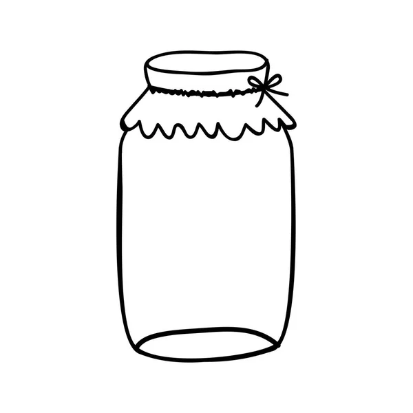 Immagine icona vaso riempito — Vettoriale Stock