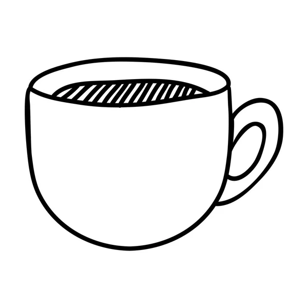 Иконка чашки кофе — стоковый вектор