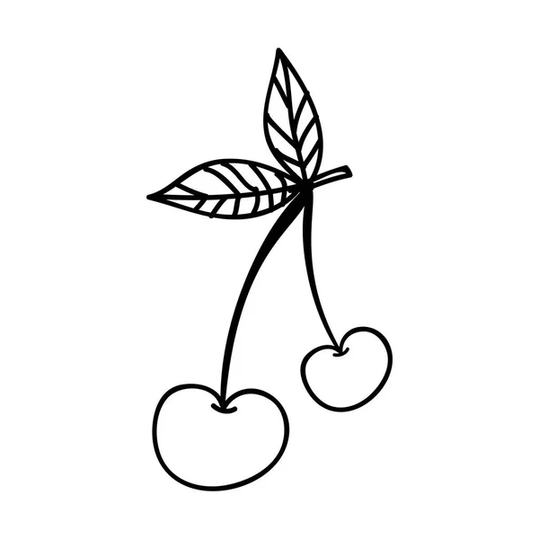 Icône de fruit image — Image vectorielle
