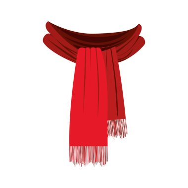 Fringe simge görüntüsü ile eşarp