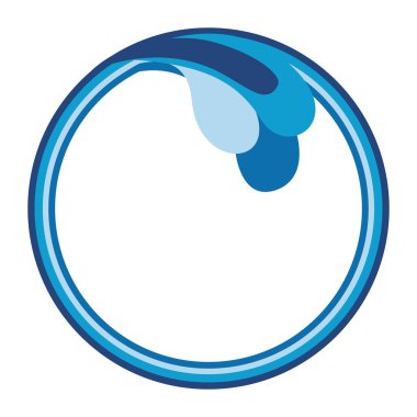 soyut su dalgalar simge görüntüsü