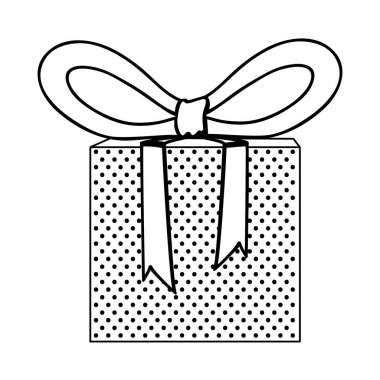 hediye kutusu yay simge görüntüsü ile