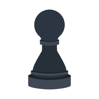 siluet şekil piyon satranç ile