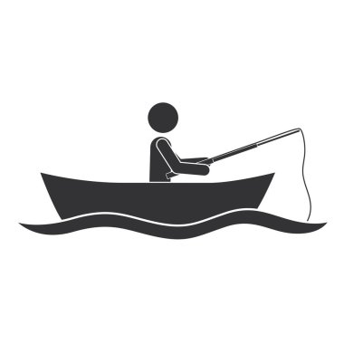 Download Man In Boat Free Vector Eps Cdr Ai Svg Vector Illustration Graphic Art
