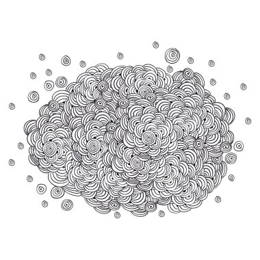 Yüzük veya circles görüntü desen şekli