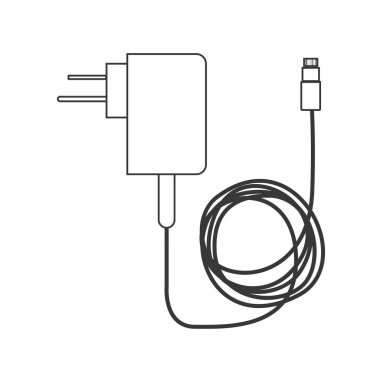 duvar charguer ile kontur siluet