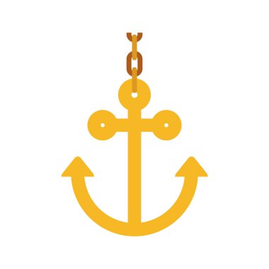 çapa altın ile tam renkli