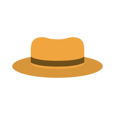 tam renkli plaj şapkalı bir adam