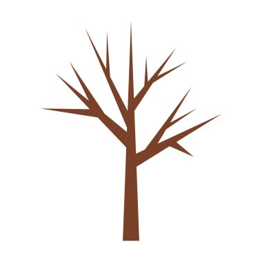 ağaç gövdesi ile şubeler closeup bırakır