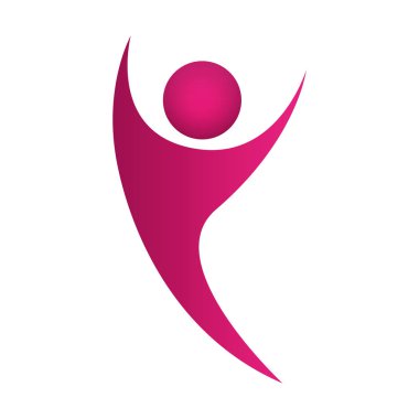 renkli siluet tasarlamak şekil insan