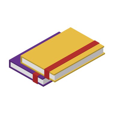 Ayırıcı sayfaları ile çift ofis günlüğü