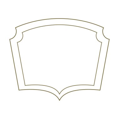 siluet sınır hanedan dekoratif çerçeve