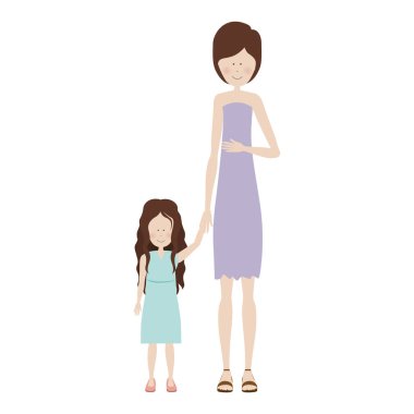 küçük bir kız el Holding