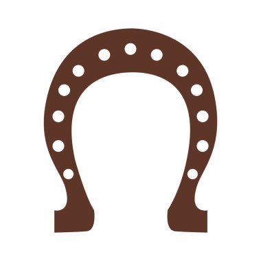 siluet rengi kahverengi at nalı portre