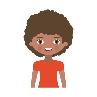 kıvırcık saçlı yarım vücut esmer kız