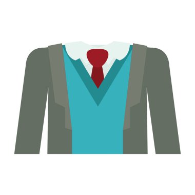 tam resmi kıyafetleri ile kravat