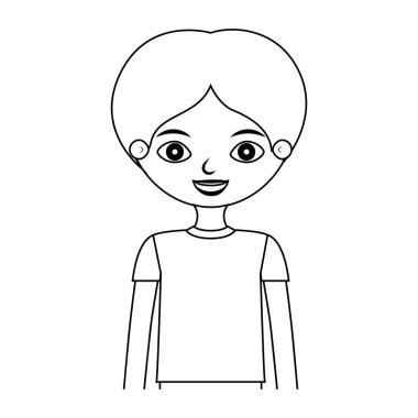 yarım vücut çocuk siluet eşofman ile